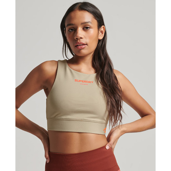 Superdry Γυναικείο μπουστάκι Code Core Sport Bra Top